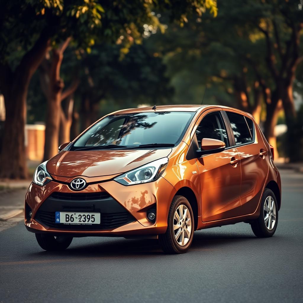 Toyota Ractis Castanho